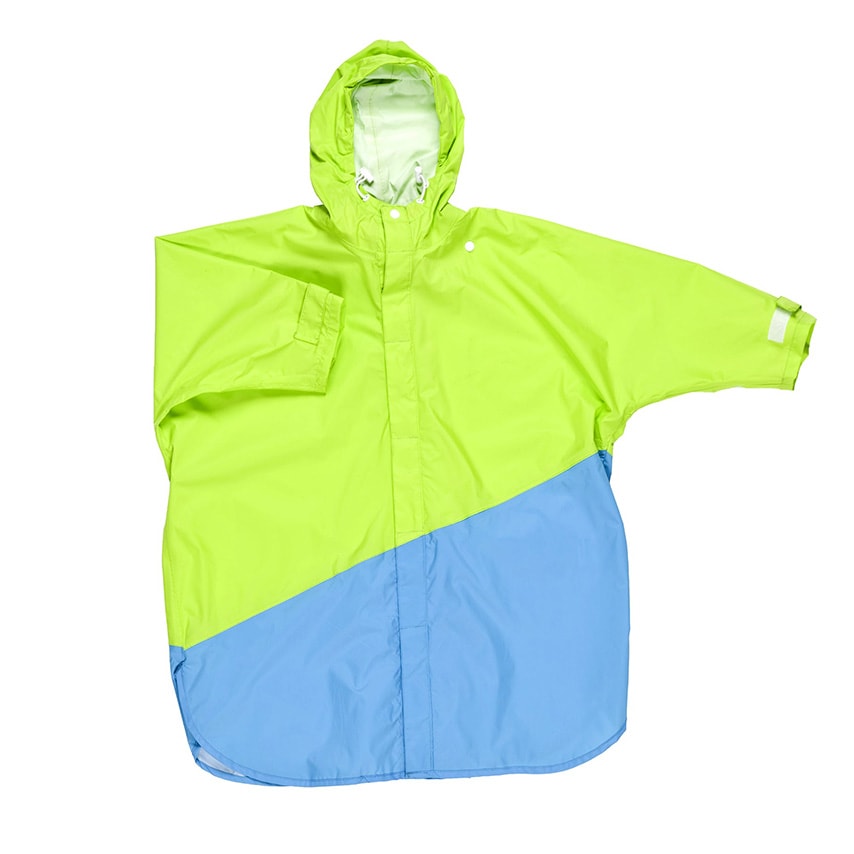 PORD Rainwear Kids 110 Green x Blue