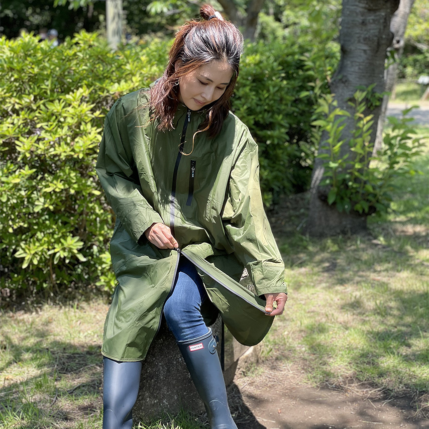 PORD Rainwear Ladies Army Green