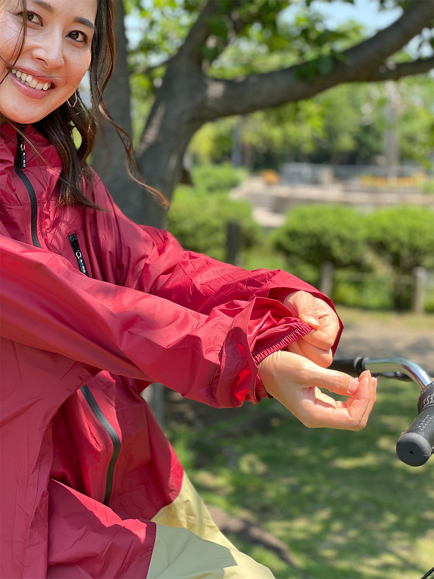 PORD Rainwear Ladies Maroon x Coyote